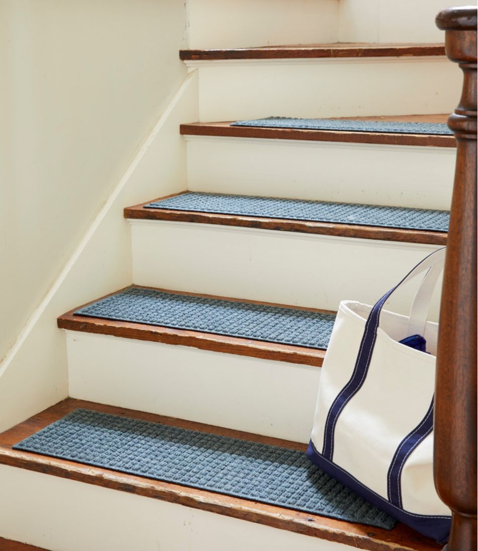 L.L.BeanEveryspace Recycled Waterhog Mat, Stair Treads, Set of Four