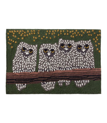 L.L.BeanIndoor/Outdoor Vacationland Rug, Owls