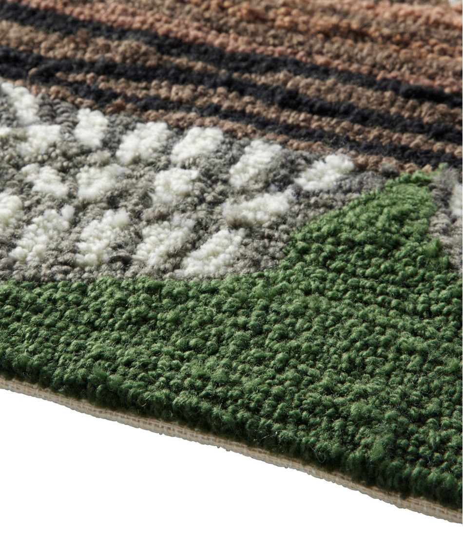 L.L.BeanIndoor/Outdoor Vacationland Rug, Owls