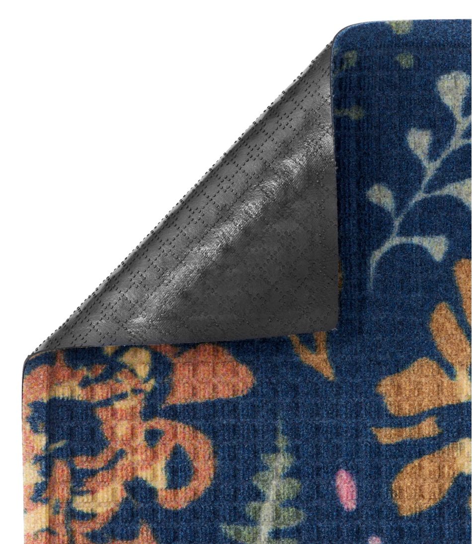 L.L.BeanPrinted Recycled Waterhog Doormat, Floral