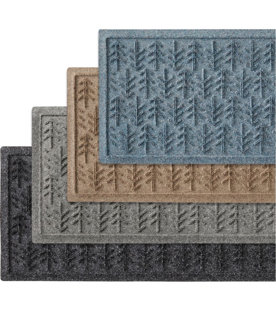 L.L.BeanEveryspace Recycled Waterhog Boot Mat, Trees