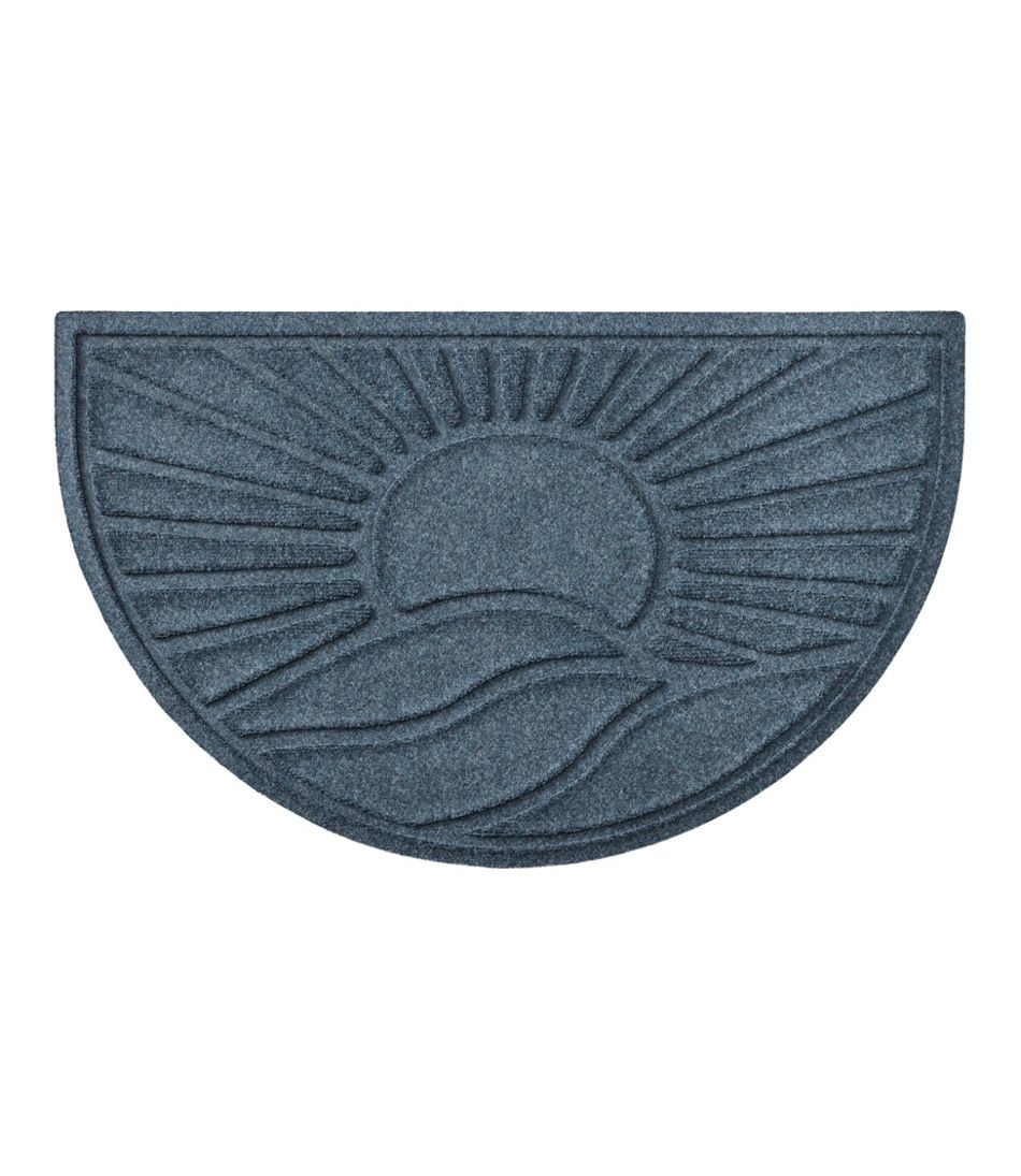 L.L.BeanEveryspace Recycled Waterhog Doormat, Half Round, Sunrise