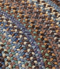 L.L.BeanBraided Wool Rug, 6' Diam.