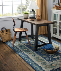 L.L.BeanDouble Border Wool Hooked Rug
