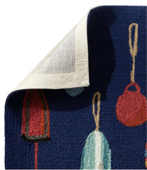 L.L.BeanIndoor/Outdoor Vacationland Rug, Buoys