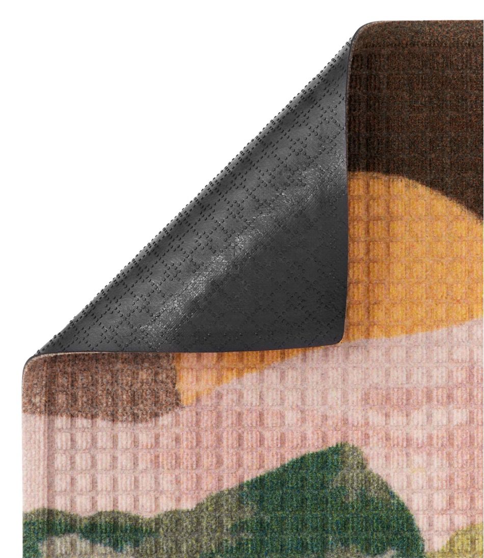 L.L.BeanPrinted Recycled Waterhog Doormat, Sunset