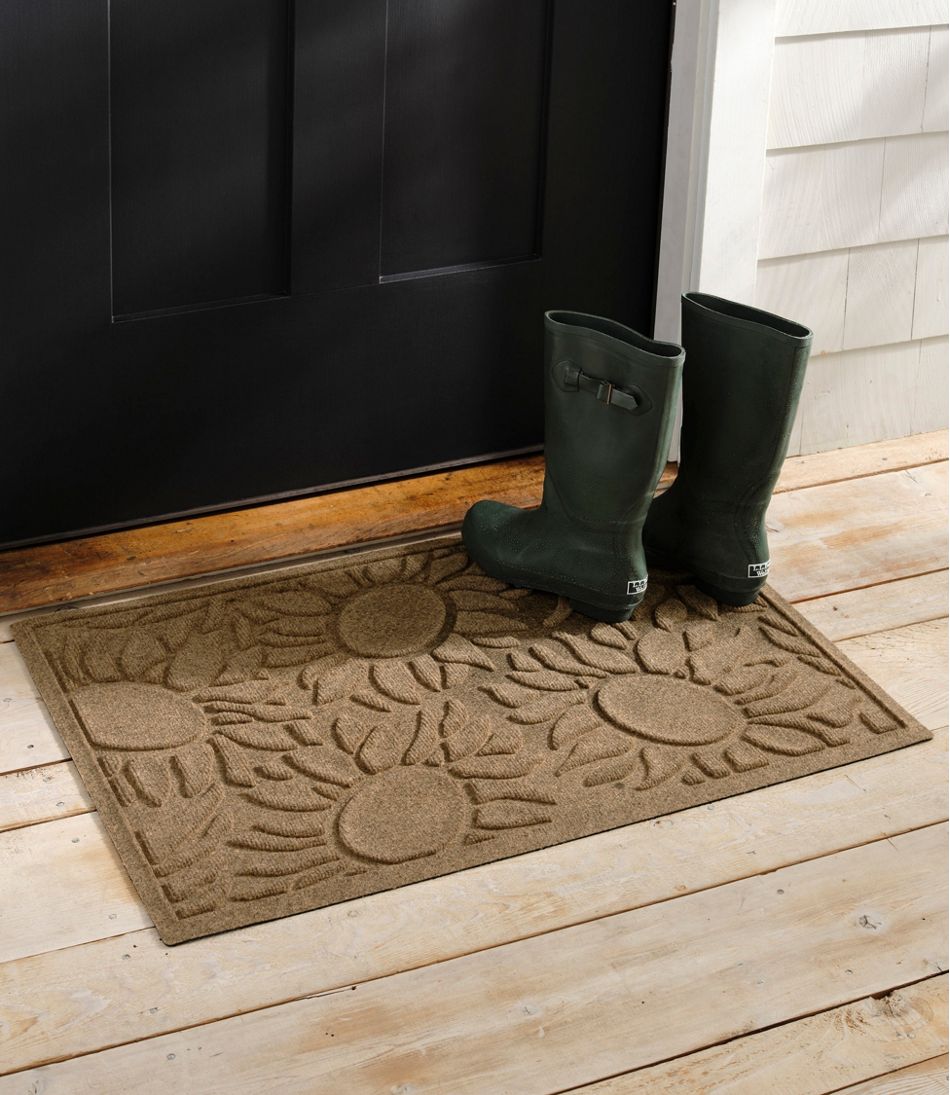 L.L.BeanEveryspace Recycled Waterhog Doormat, Sunflower