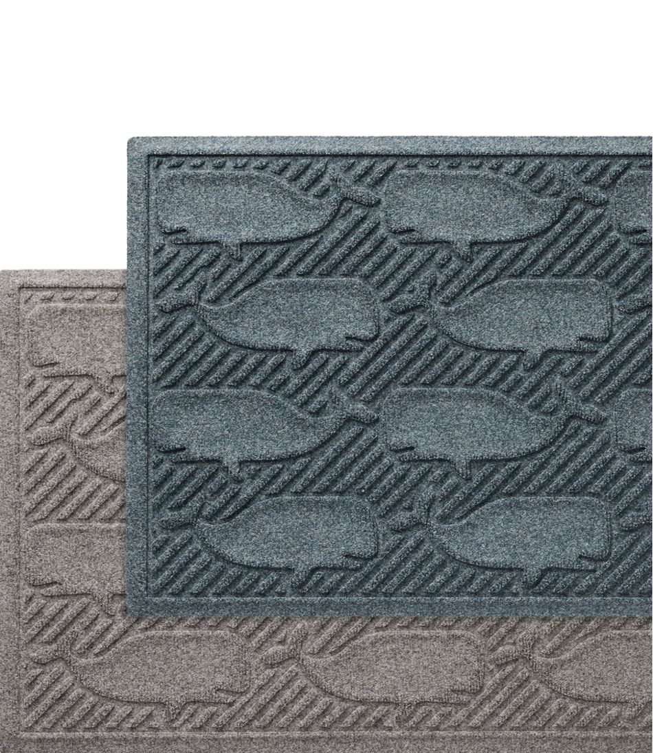 L.L.BeanEveryspace Recycled Waterhog Doormat, Whales