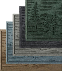 L.L.BeanEveryspace Recycled Waterhog Wide Doormat, Pine Trees