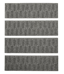 L.L.BeanEveryspace Recycled Waterhog Mat, Stair Treads, Set of Four, Trees