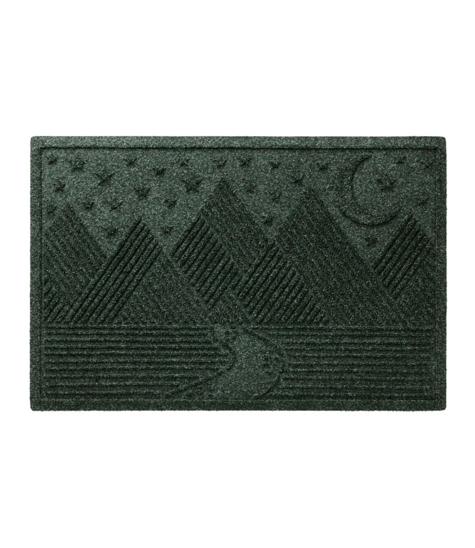 L.L.BeanEveryspace Recycled Waterhog Doormat, Twilight Mountain Range