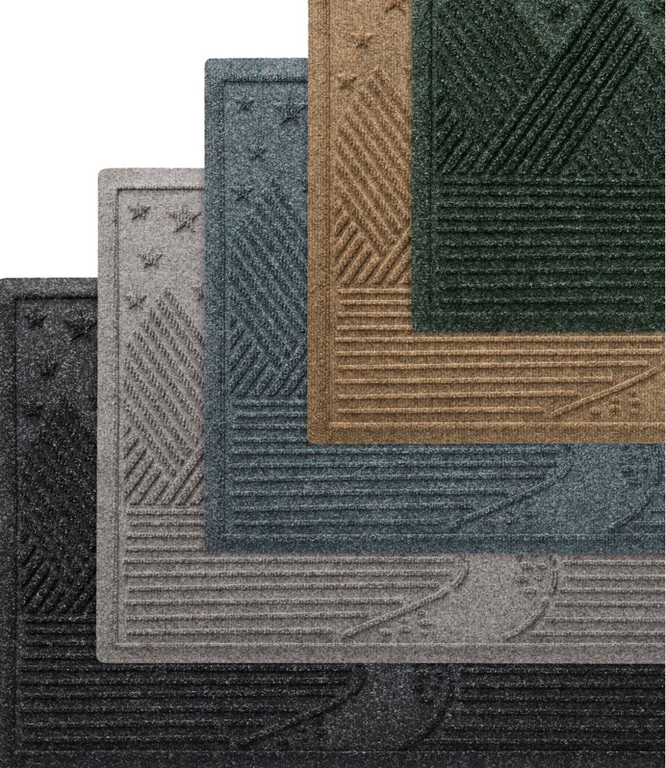 L.L.BeanEveryspace Recycled Waterhog Doormat, Twilight Mountain Range