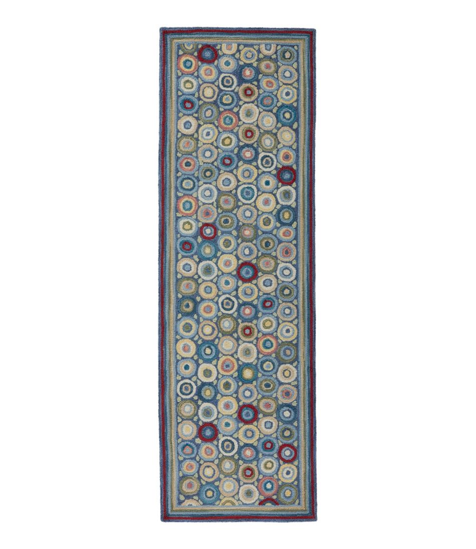 L.L.BeanBean's Wool Hooked Runner, Coins
