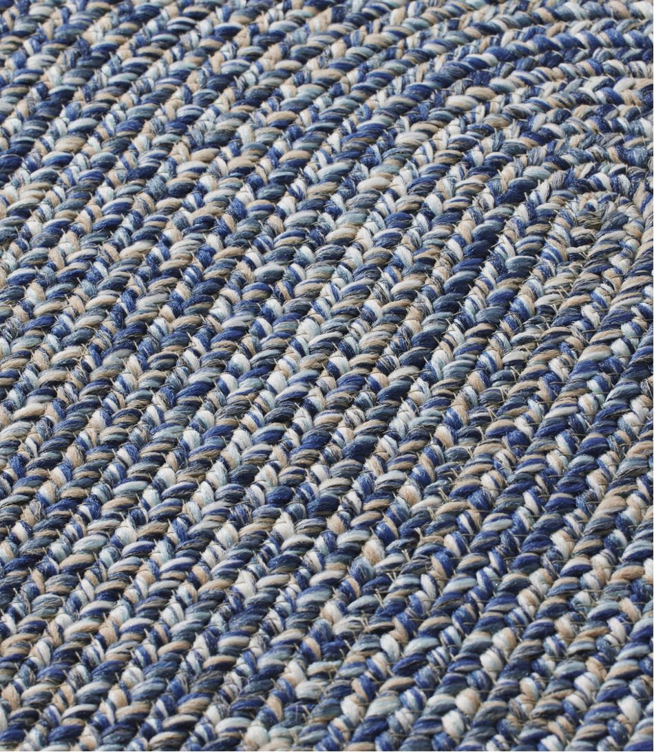 L.L.BeanAll-Weather Braided Runner, Concentric Pattern Oval