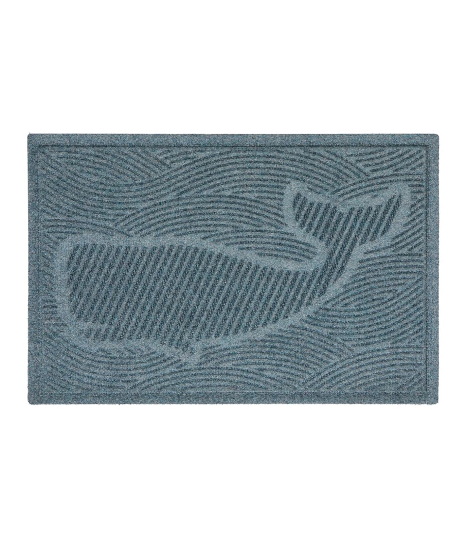 L.L.BeanEveryspace Recycled Waterhog Doormat, Swimming Whale