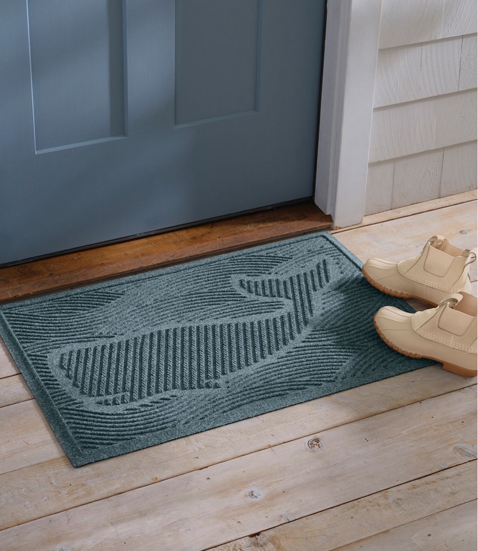 L.L.BeanEveryspace Recycled Waterhog Doormat, Swimming Whale