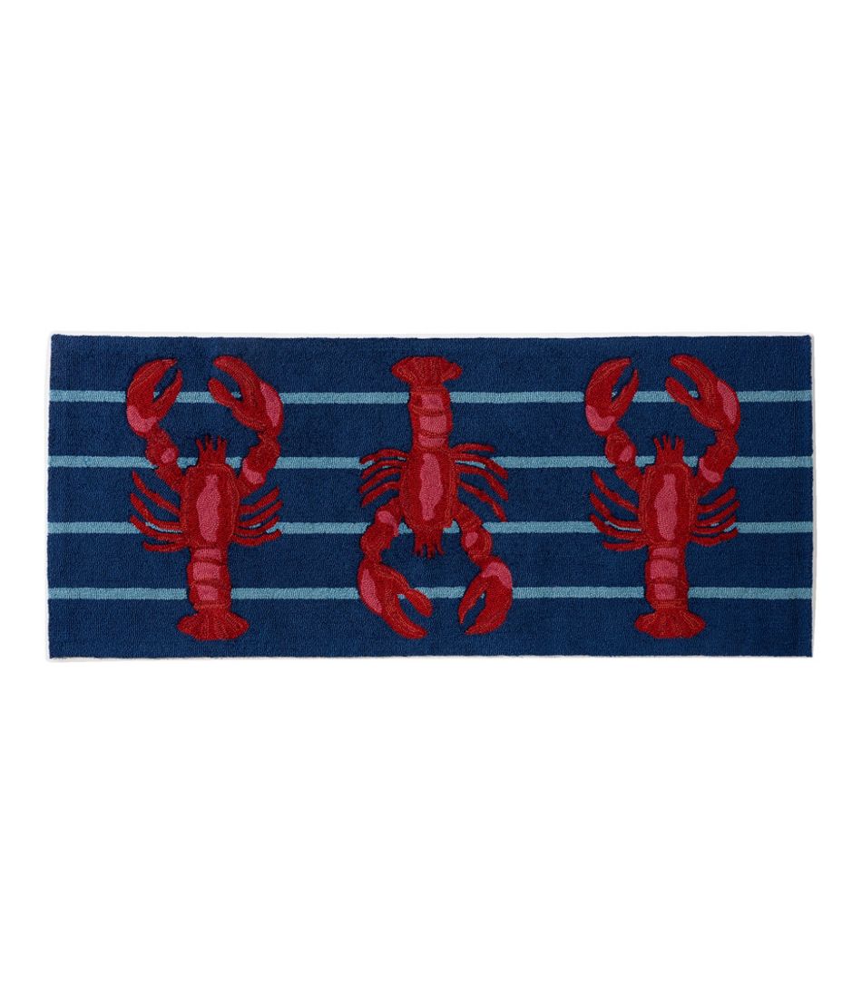 L.L.BeanIndoor/Outdoor Vacationland Runner, Lobsters