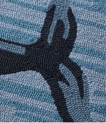 L.L.BeanIndoor/Outdoor Vacationland Runner, Coastal Whale