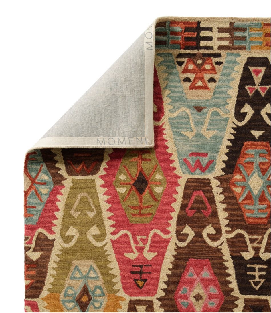 L.L.BeanRustic Geometric Wool Hooked Runner