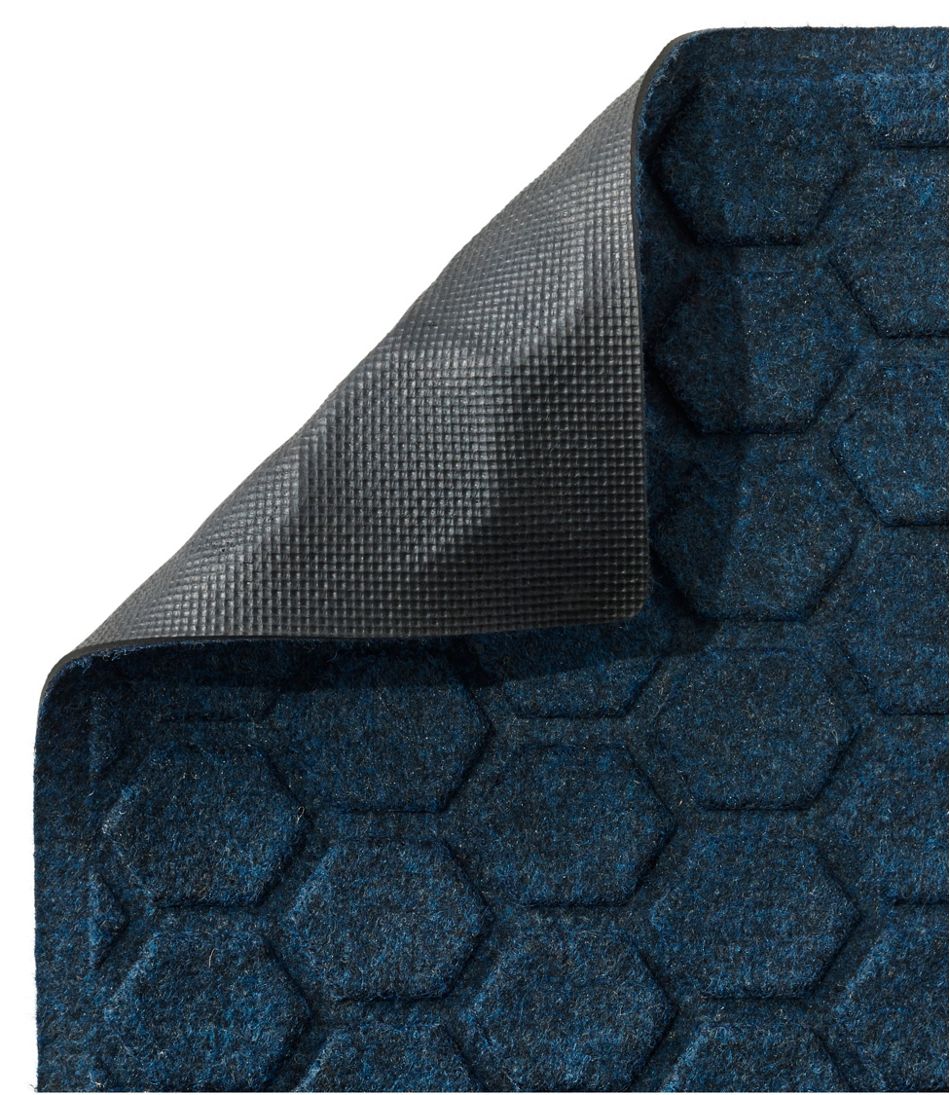 L.L.BeanWashable Waterhog Mat, Stair Treads, Set of Four, Honeycomb
