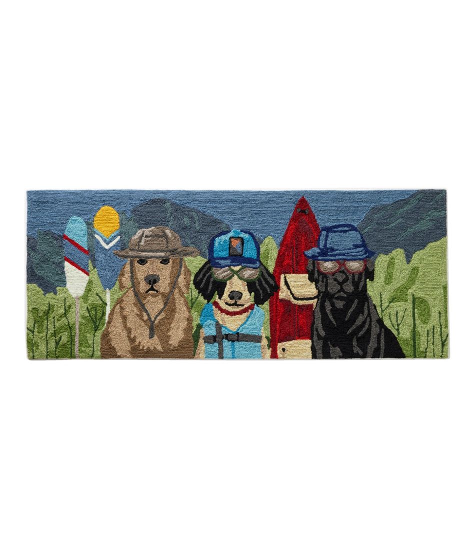 L.L.BeanIndoor/Outdoor Vacationland Runner, Paddle Sports Dogs