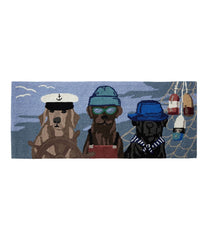 L.L.BeanIndoor/Outdoor Vacationland Runner, Seaside Dogs