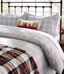 L.L.BeanWool Hooked Throw Pillow, Dog Trio, 14" x 20"
