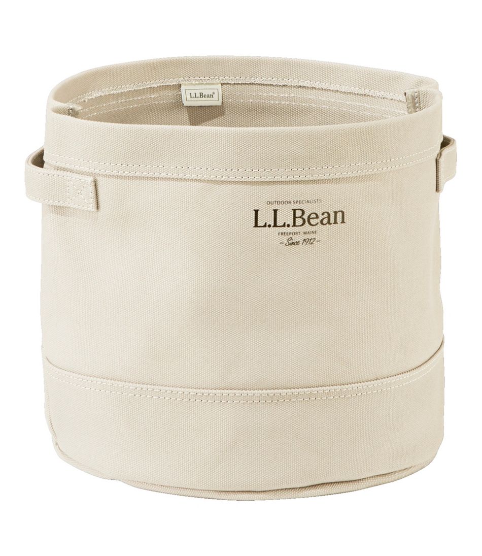 L.L.BeanCanvas Storage Cubby Tote
