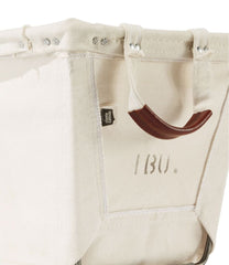 L.L.BeanSteele Small Carry Basket With Wood Runners