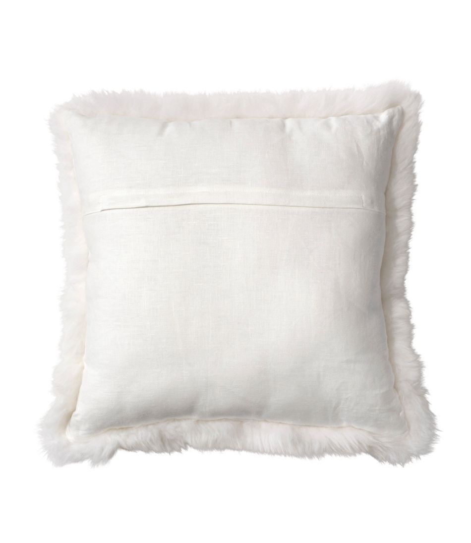 L.L.BeanSheepskin Throw Pillow, 20" x 20"