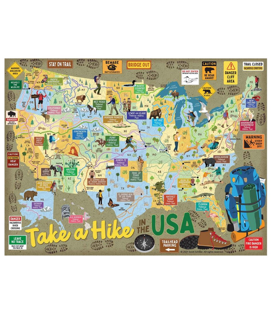 L.L.BeanTake A Hike Puzzle, 500 Pieces