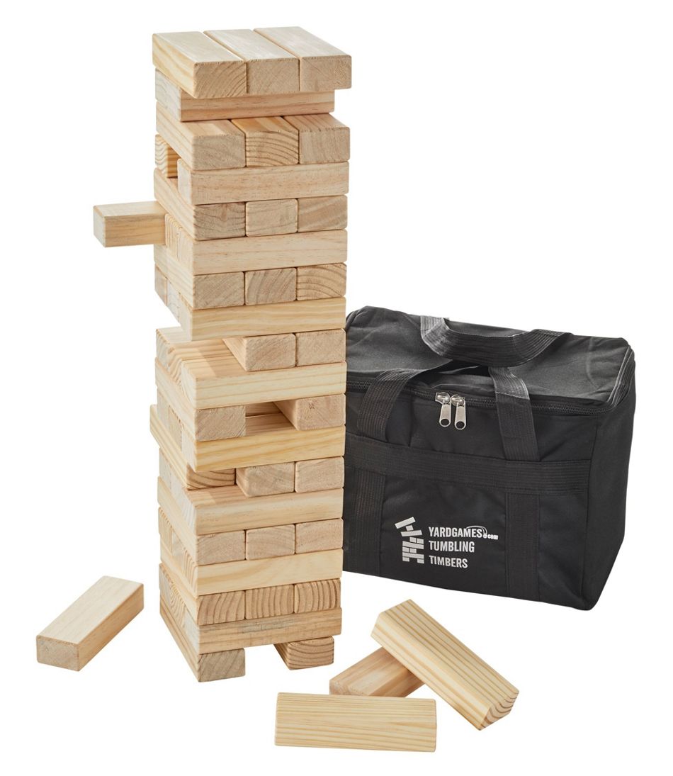 L.L.BeanYard Games Tumbling Timbers, Large
