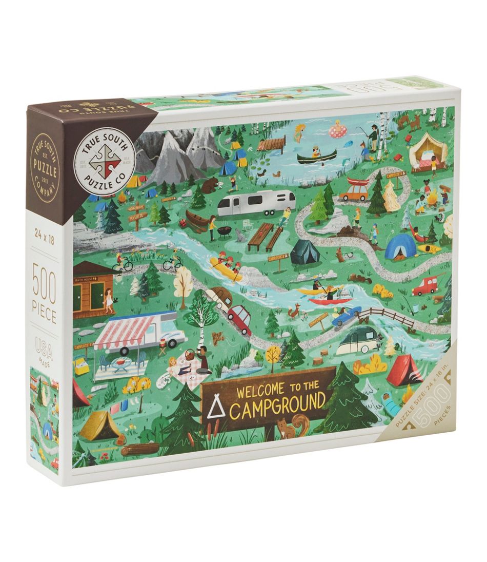L.L.BeanCampground Puzzle, 500 Pieces