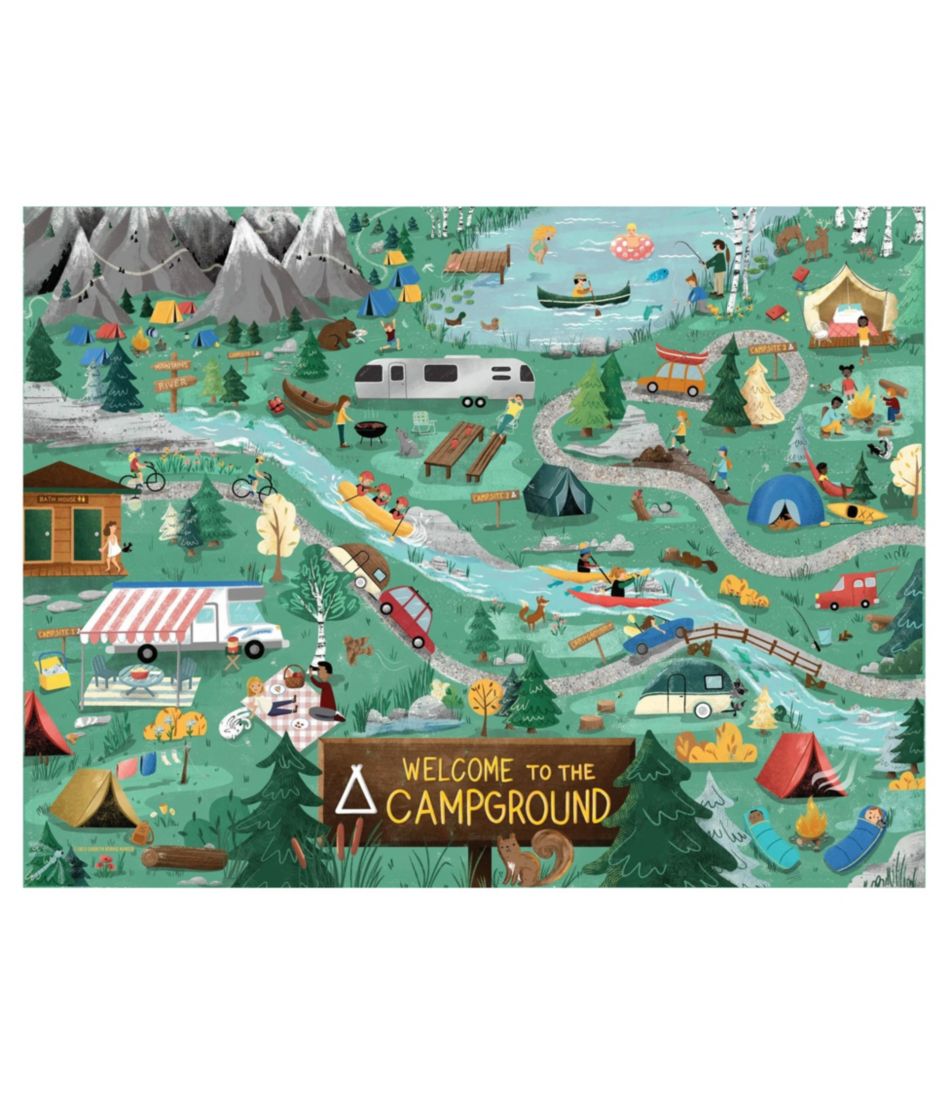 L.L.BeanCampground Puzzle, 500 Pieces