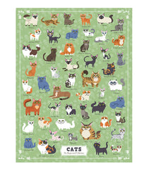 L.L.BeanIllustrated Cats Puzzle, 500 Pieces