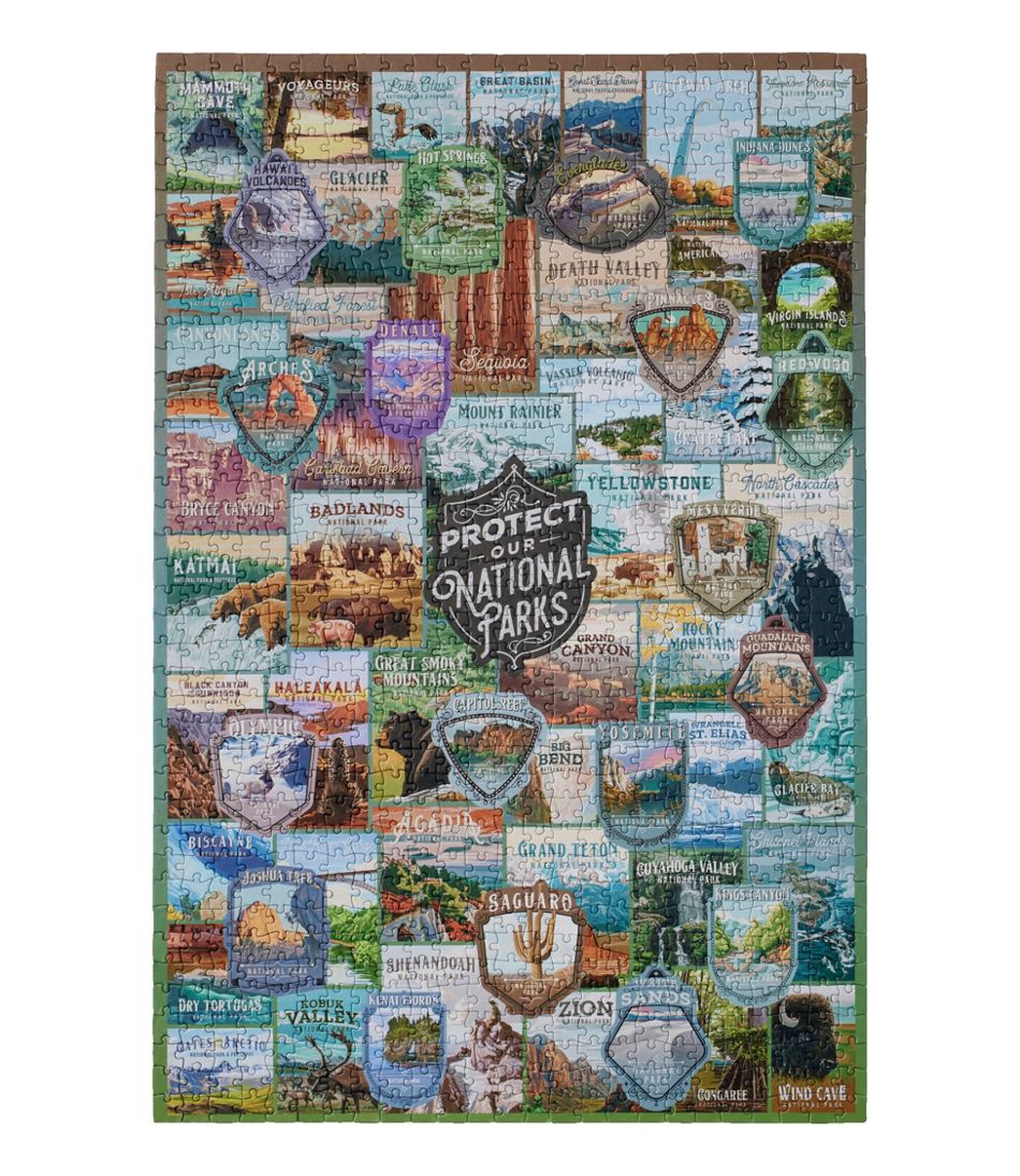 L.L.BeanProtect Our National Parks Puzzle, 1000 Pieces