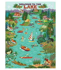 L.L.BeanLake Living Puzzle, 500 Pieces