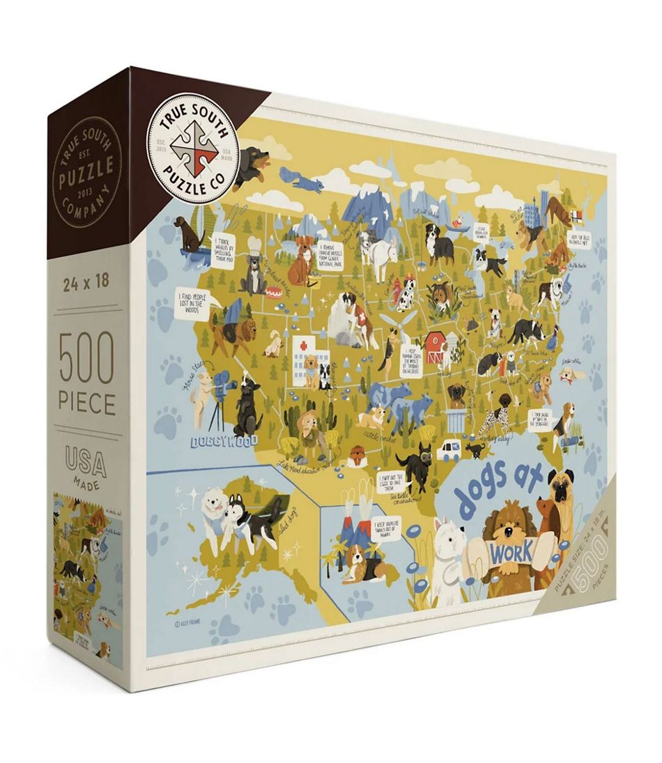 L.L.BeanDogs at Work Puzzle, 500 Pieces