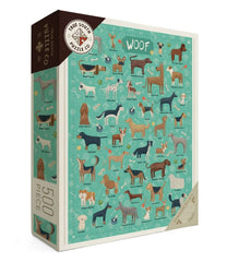 L.L.BeanWoof Dogs Puzzle, 500 Pieces
