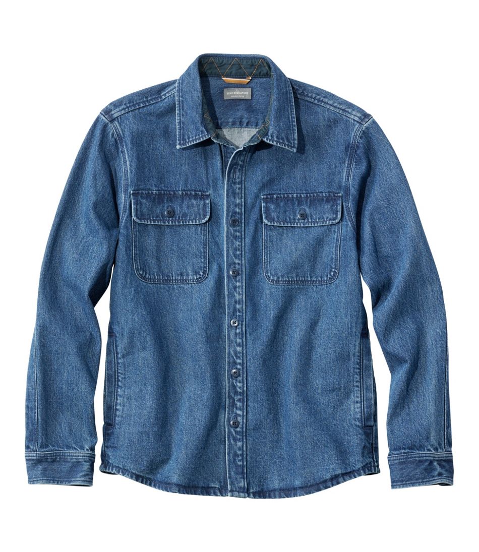 L.L.BeanMen's Signature Denim Workshirt