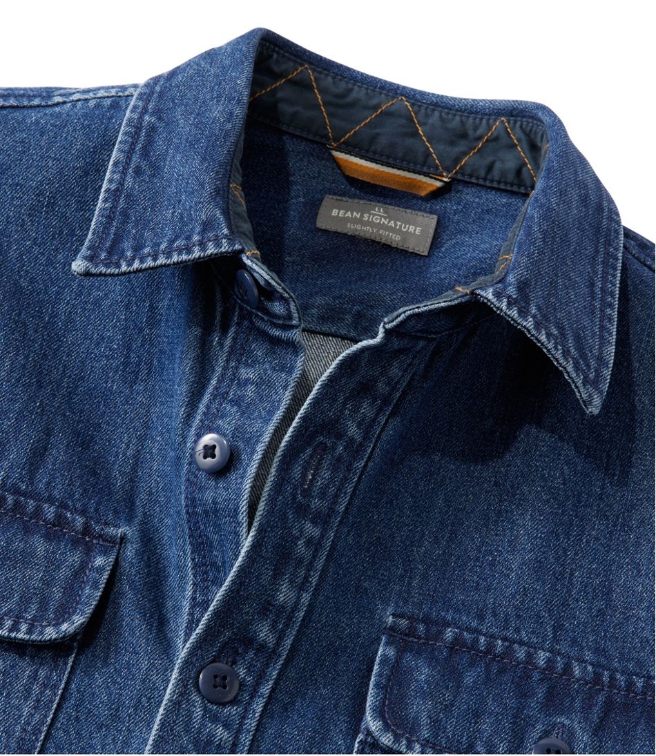 L.L.BeanMen's Signature Denim Workshirt