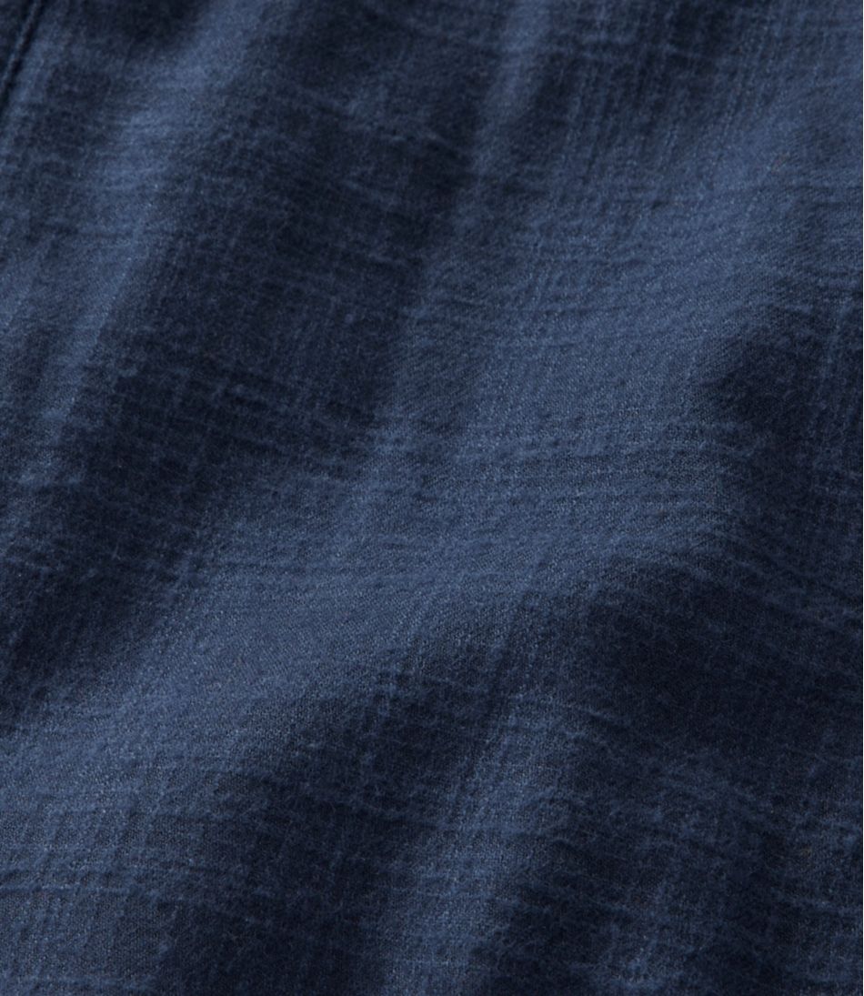 L.L.BeanMen's Katahdin Performance Flannel Shirt-Jacket, Hi-Pile Fleece-Lined Solid
