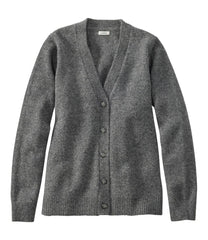 L.L.BeanWomen's Bean's Classic Ragg Wool Sweater, Button-Front Cardigan