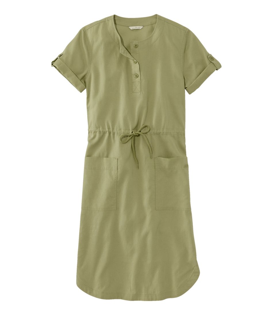 L.L.BeanWomen's Signature Tencel Linen Blend Woven Dress
