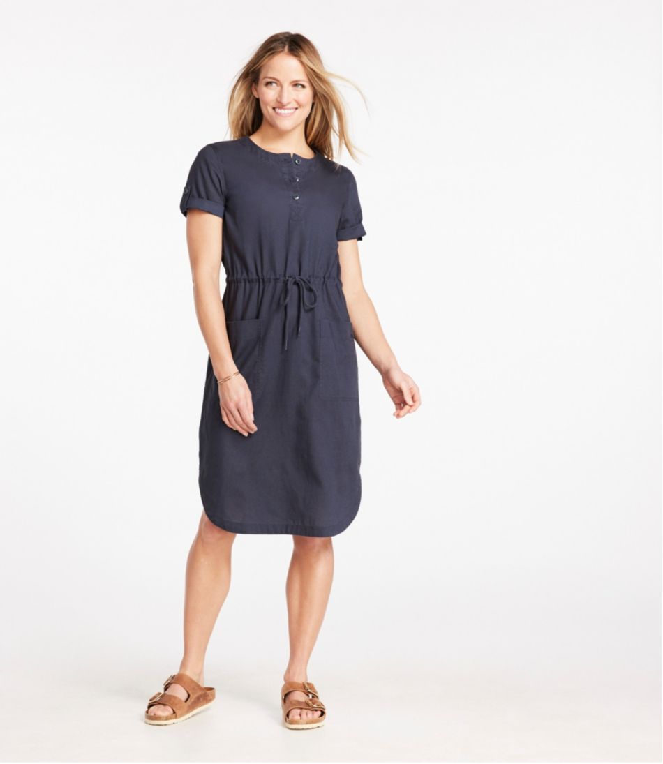 L.L.BeanWomen's Signature Tencel Linen Blend Woven Dress