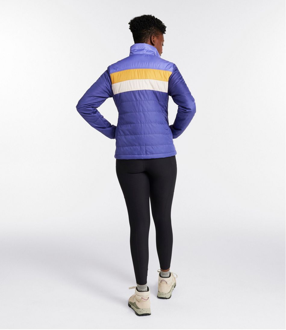 L.L.BeanWomen's Mountain Classic Puffer Jacket, Colorblock
