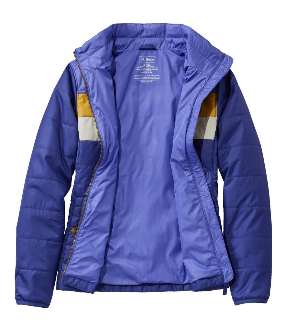 L.L.BeanWomen's Mountain Classic Puffer Jacket, Colorblock