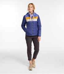 L.L.BeanWomen's Mountain Classic Puffer Hooded Jacket, Colorblock
