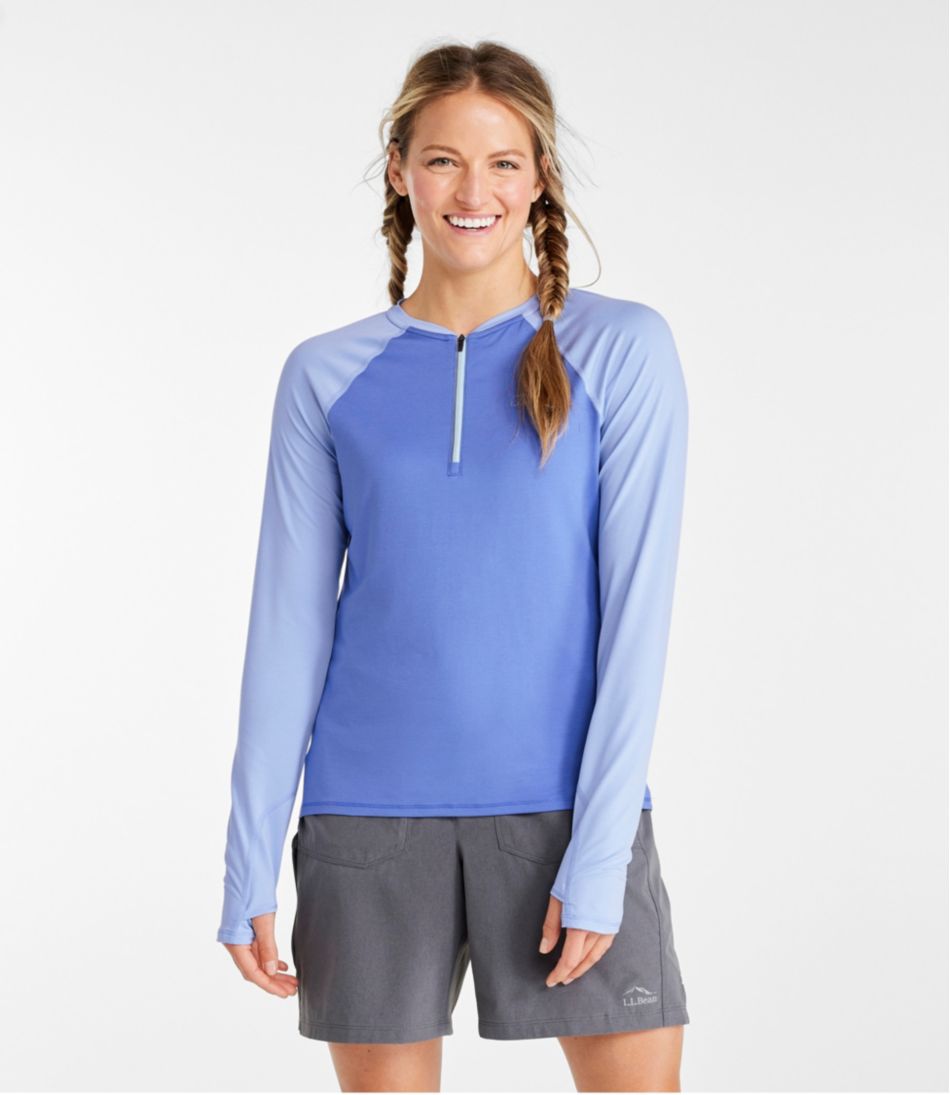 L.L.BeanWomen's Comfort Cycling Jersey, Long-Sleeve