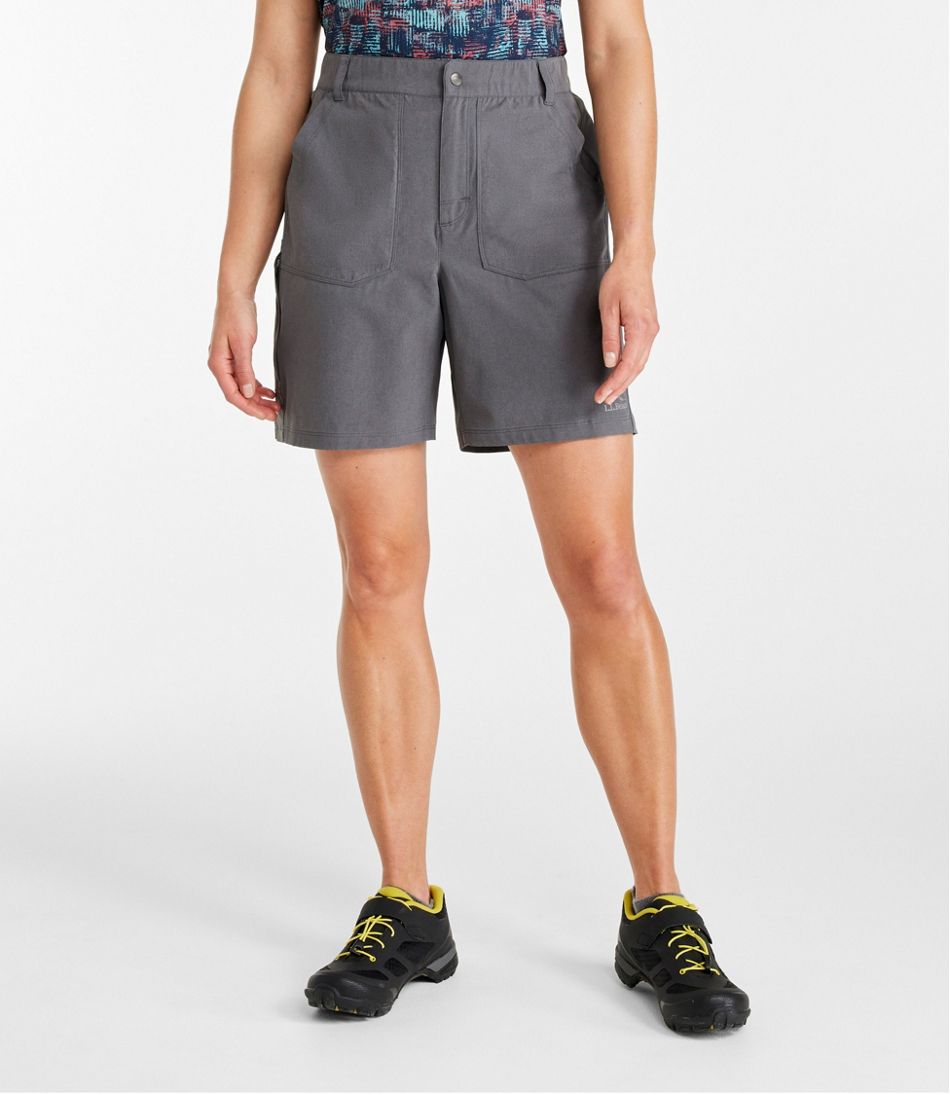 L.L.BeanWomen's Comfort Cycling Shorts with Liner